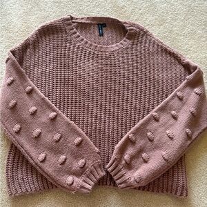 Moon & Madison Mauve Sweater